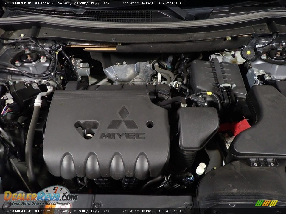2020 Mitsubishi Outlander SEL S-AWC Mercury Gray / Black Photo #8