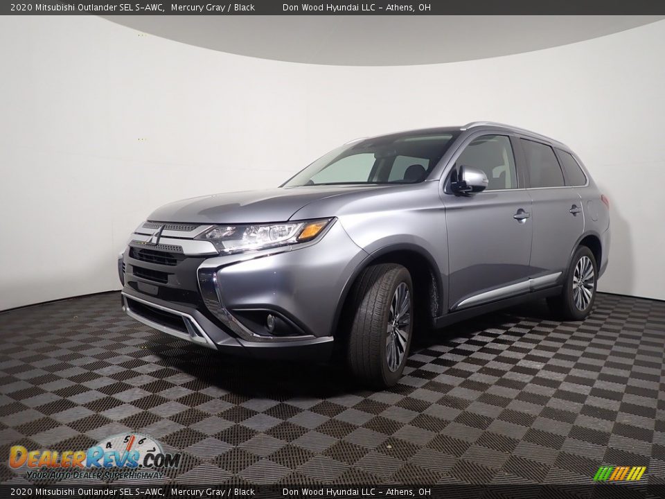 2020 Mitsubishi Outlander SEL S-AWC Mercury Gray / Black Photo #9