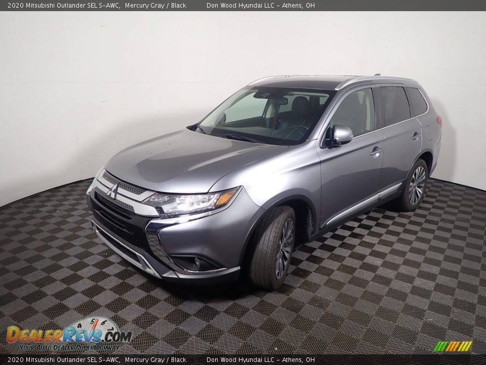 2020 Mitsubishi Outlander SEL S-AWC Mercury Gray / Black Photo #10