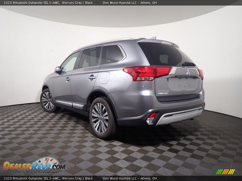 2020 Mitsubishi Outlander SEL S-AWC Mercury Gray / Black Photo #12