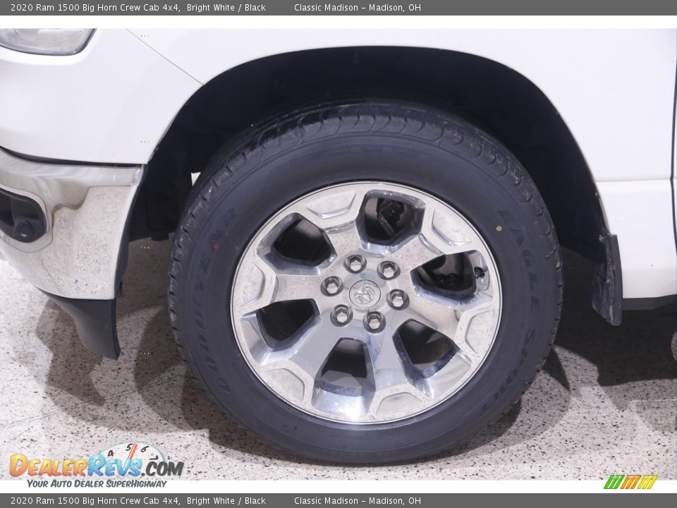 2020 Ram 1500 Big Horn Crew Cab 4x4 Bright White / Black Photo #24