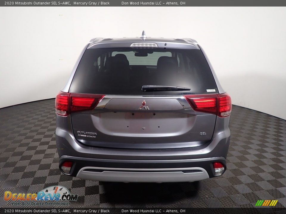 2020 Mitsubishi Outlander SEL S-AWC Mercury Gray / Black Photo #14