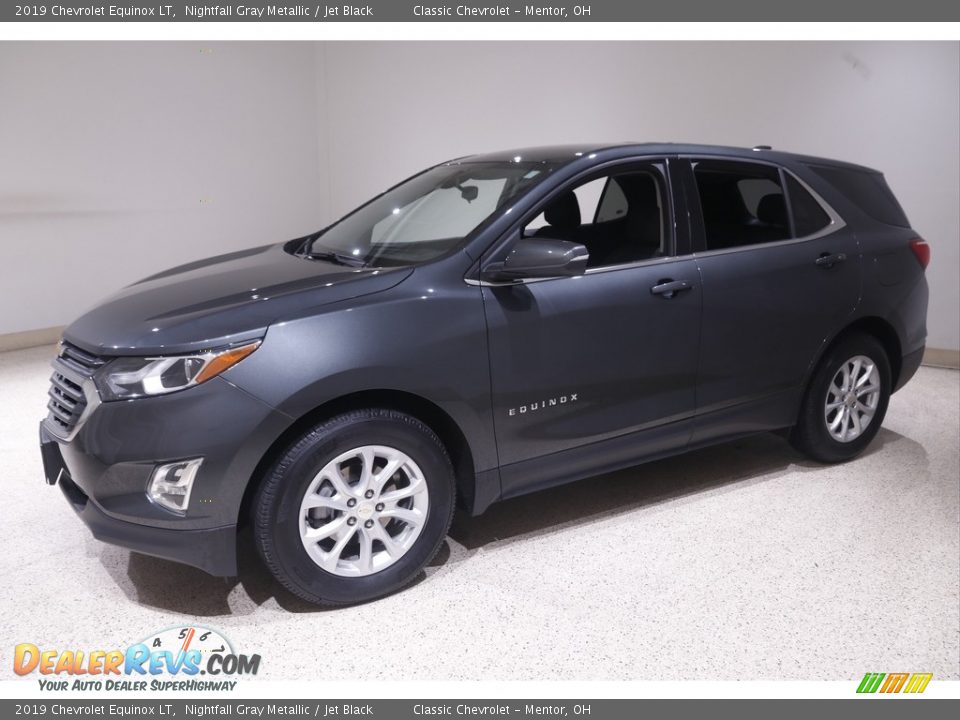 2019 Chevrolet Equinox LT Nightfall Gray Metallic / Jet Black Photo #3