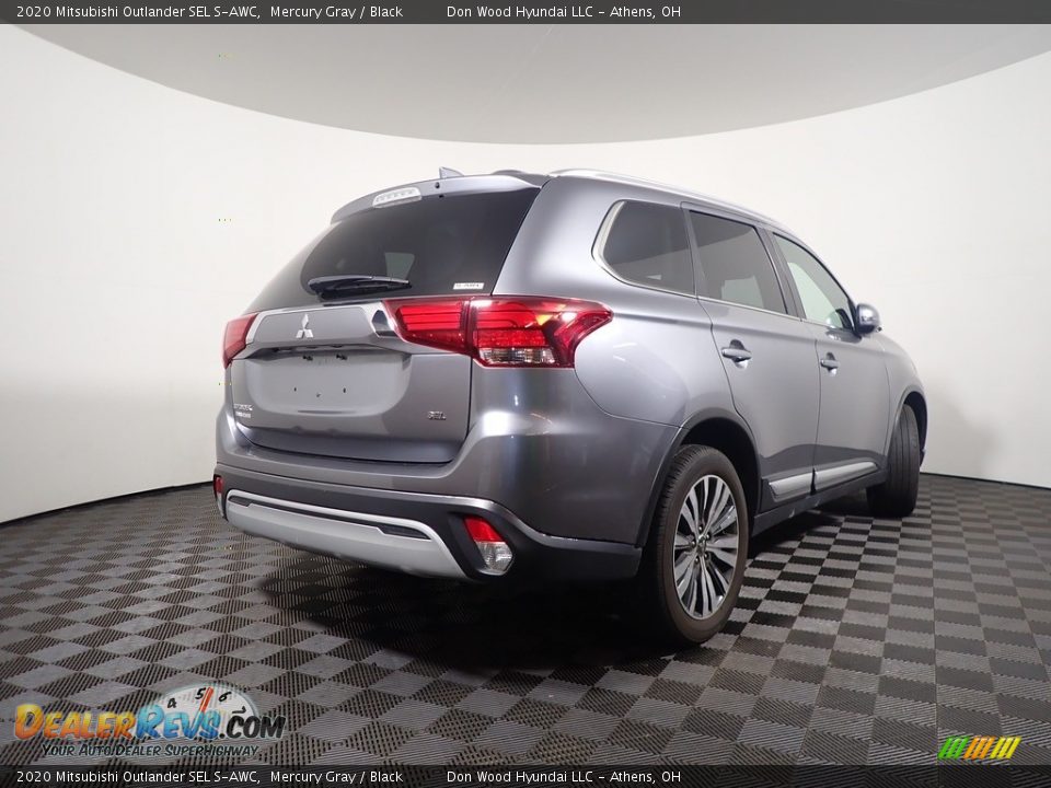 2020 Mitsubishi Outlander SEL S-AWC Mercury Gray / Black Photo #18