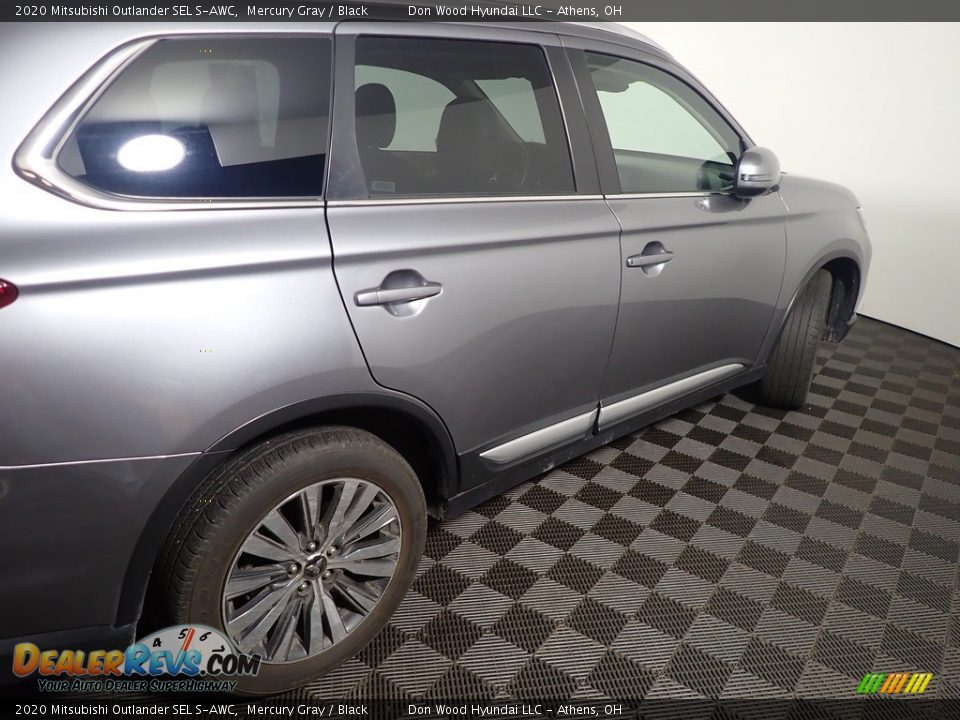 2020 Mitsubishi Outlander SEL S-AWC Mercury Gray / Black Photo #21