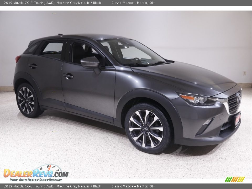 2019 Mazda CX-3 Touring AWD Machine Gray Metallic / Black Photo #1