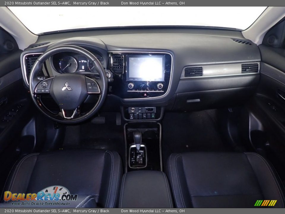 2020 Mitsubishi Outlander SEL S-AWC Mercury Gray / Black Photo #26