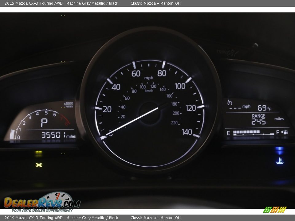 2019 Mazda CX-3 Touring AWD Machine Gray Metallic / Black Photo #8