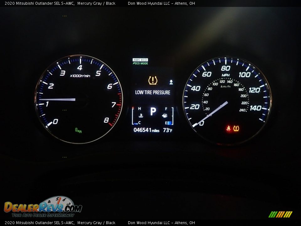 2020 Mitsubishi Outlander SEL S-AWC Mercury Gray / Black Photo #30