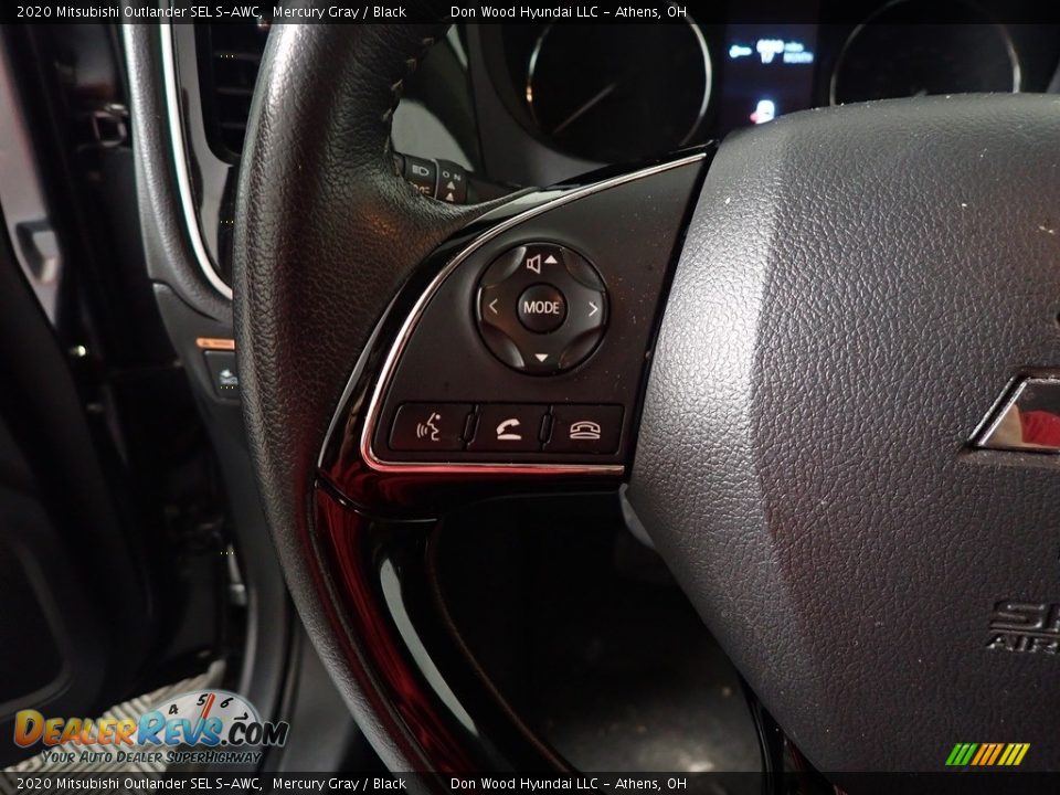 2020 Mitsubishi Outlander SEL S-AWC Mercury Gray / Black Photo #31