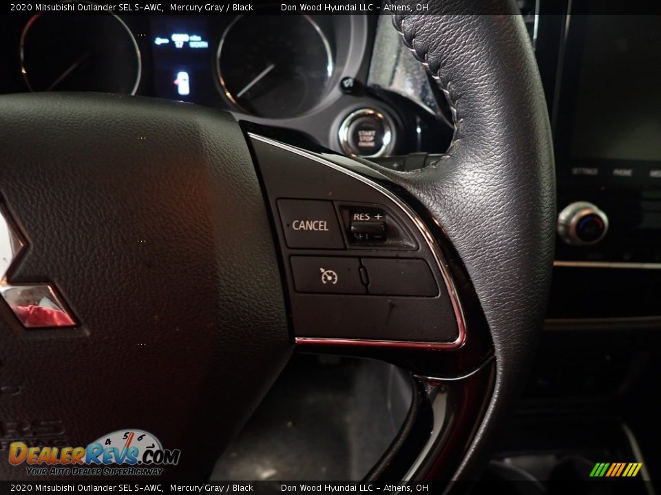2020 Mitsubishi Outlander SEL S-AWC Mercury Gray / Black Photo #32