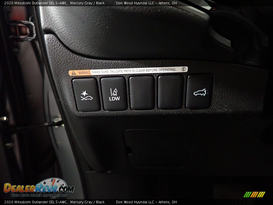 2020 Mitsubishi Outlander SEL S-AWC Mercury Gray / Black Photo #33