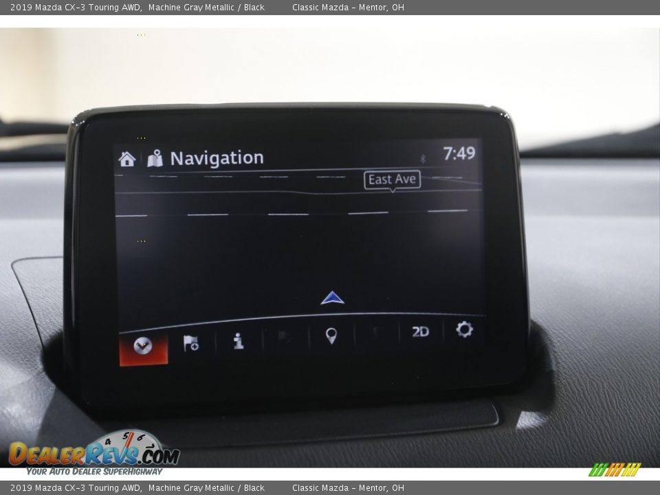 2019 Mazda CX-3 Touring AWD Machine Gray Metallic / Black Photo #12