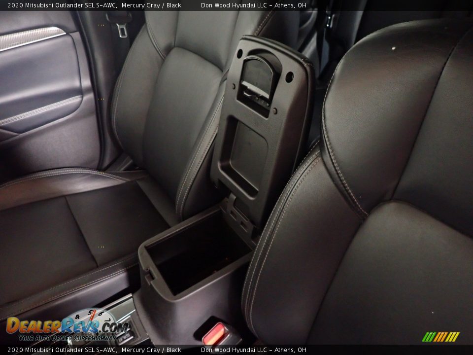 2020 Mitsubishi Outlander SEL S-AWC Mercury Gray / Black Photo #35