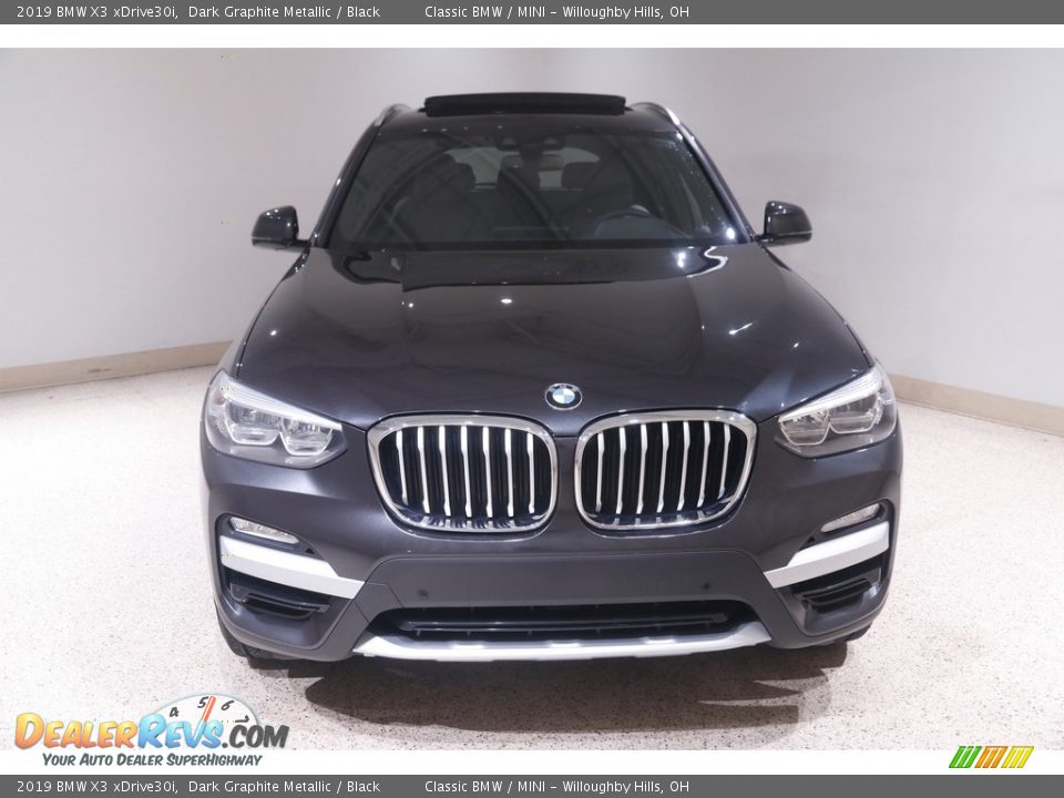 2019 BMW X3 xDrive30i Dark Graphite Metallic / Black Photo #2