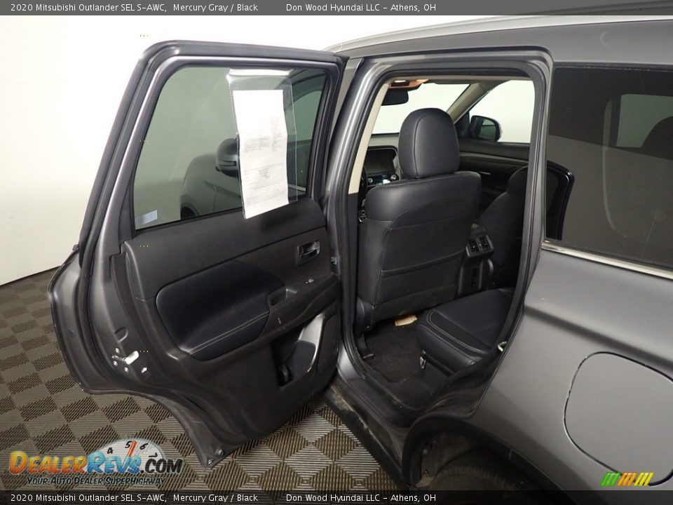 2020 Mitsubishi Outlander SEL S-AWC Mercury Gray / Black Photo #36
