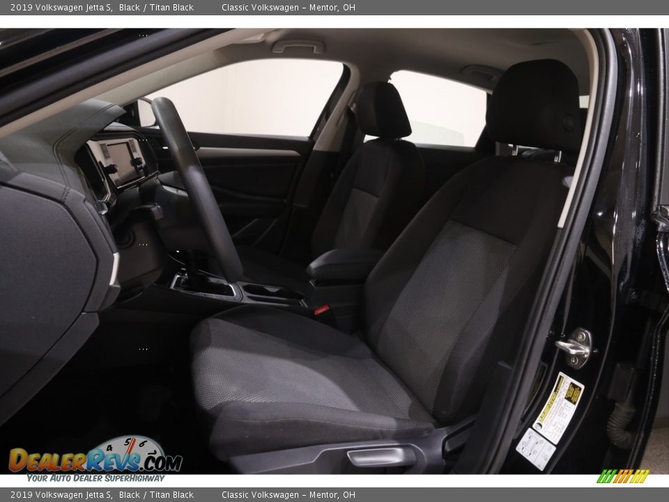 2019 Volkswagen Jetta S Black / Titan Black Photo #5