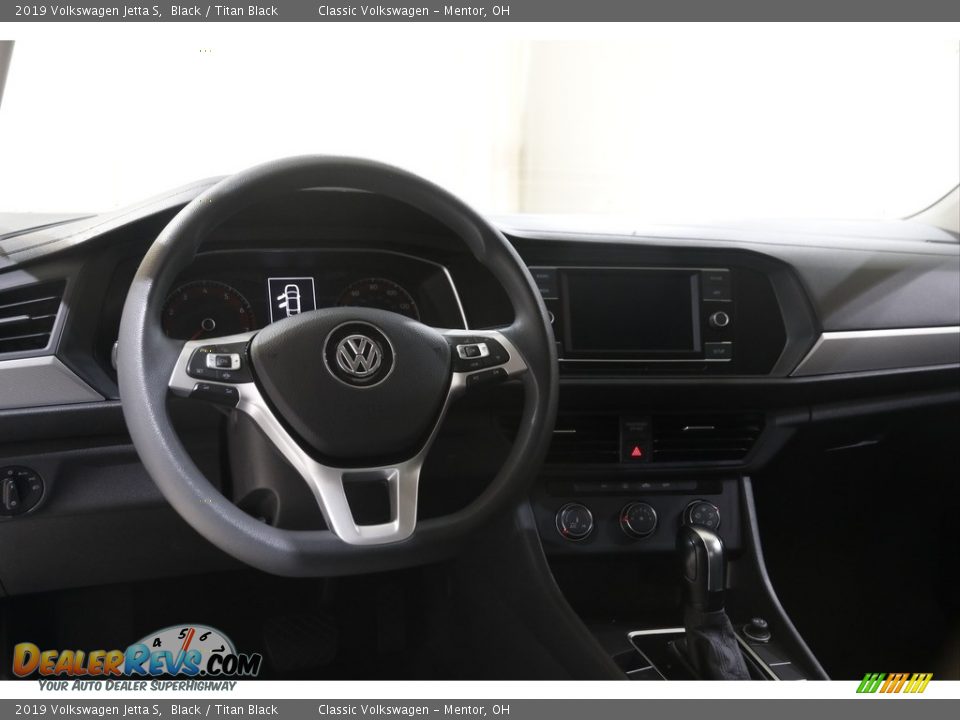 2019 Volkswagen Jetta S Black / Titan Black Photo #6