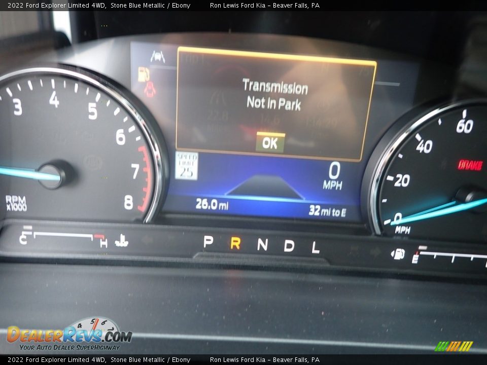 2022 Ford Explorer Limited 4WD Gauges Photo #19