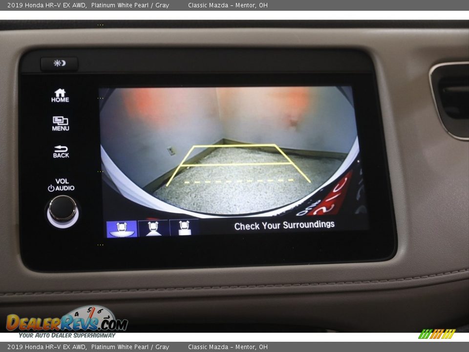 2019 Honda HR-V EX AWD Platinum White Pearl / Gray Photo #12