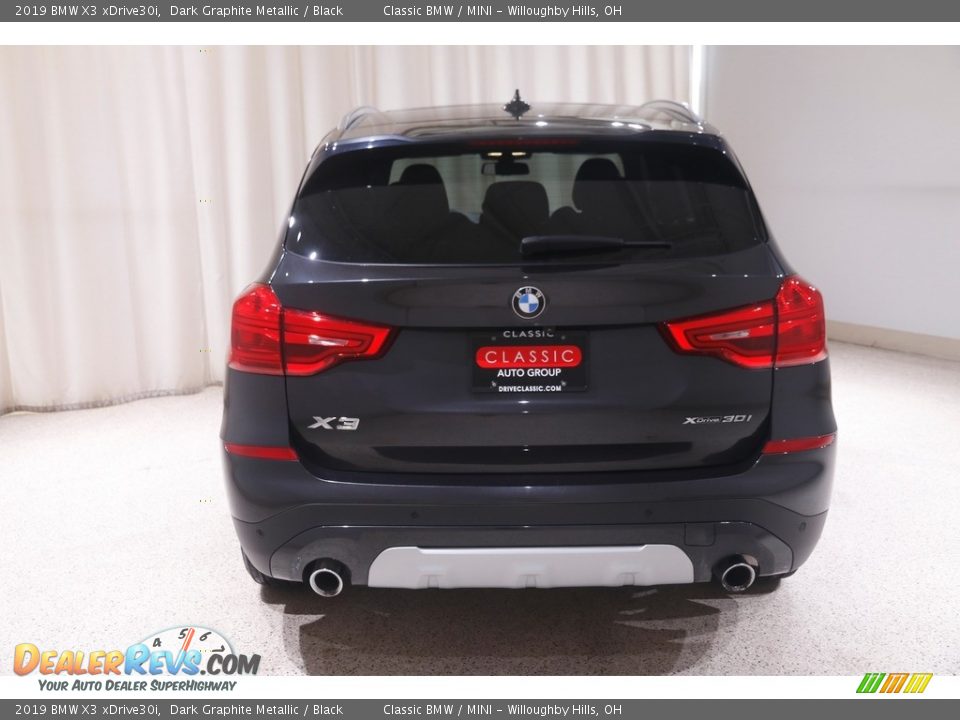 2019 BMW X3 xDrive30i Dark Graphite Metallic / Black Photo #21