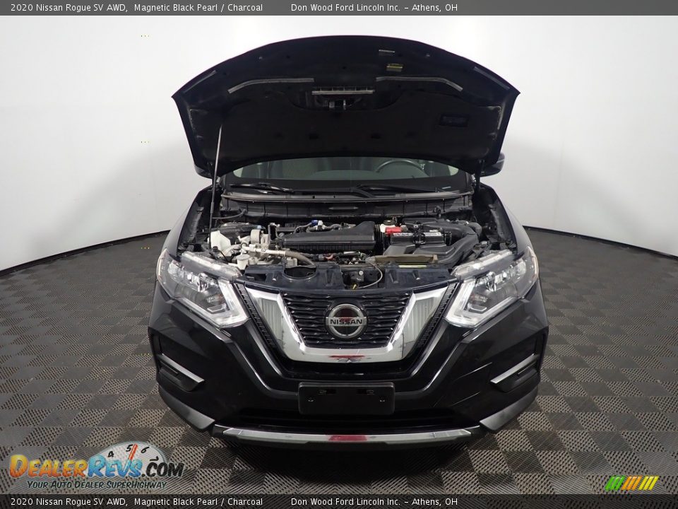 2020 Nissan Rogue SV AWD Magnetic Black Pearl / Charcoal Photo #7