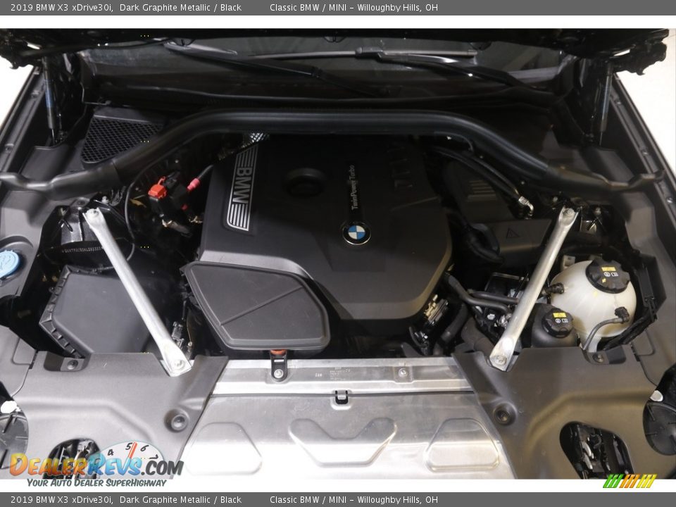 2019 BMW X3 xDrive30i Dark Graphite Metallic / Black Photo #22
