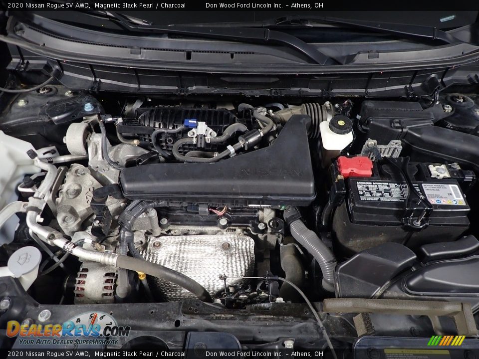 2020 Nissan Rogue SV AWD Magnetic Black Pearl / Charcoal Photo #8
