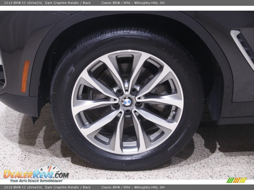 2019 BMW X3 xDrive30i Dark Graphite Metallic / Black Photo #23