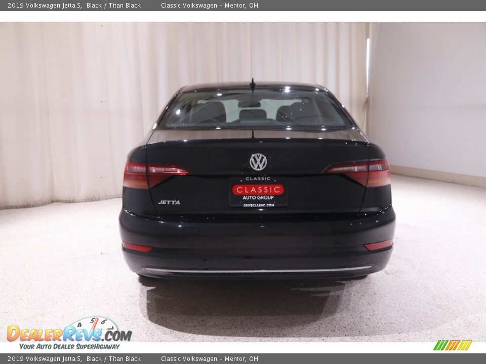 2019 Volkswagen Jetta S Black / Titan Black Photo #16