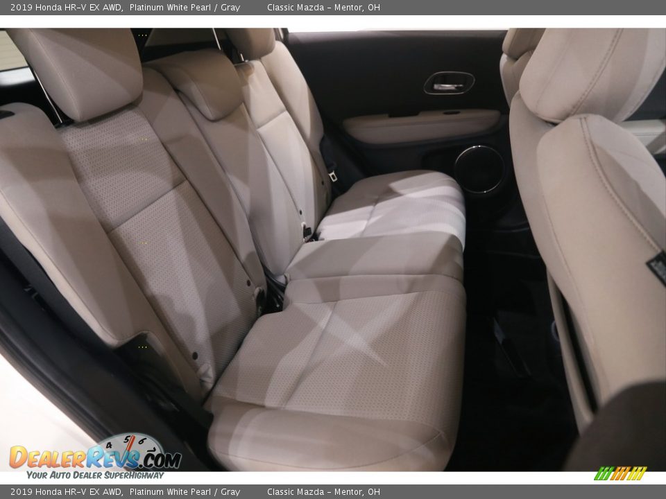 2019 Honda HR-V EX AWD Platinum White Pearl / Gray Photo #15