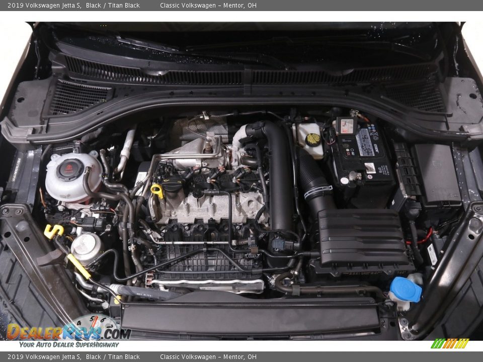 2019 Volkswagen Jetta S Black / Titan Black Photo #17