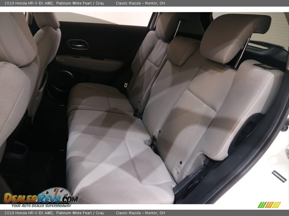 2019 Honda HR-V EX AWD Platinum White Pearl / Gray Photo #16