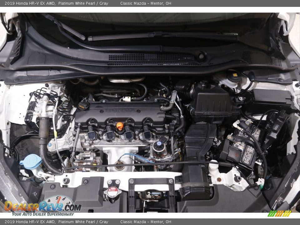 2019 Honda HR-V EX AWD Platinum White Pearl / Gray Photo #18