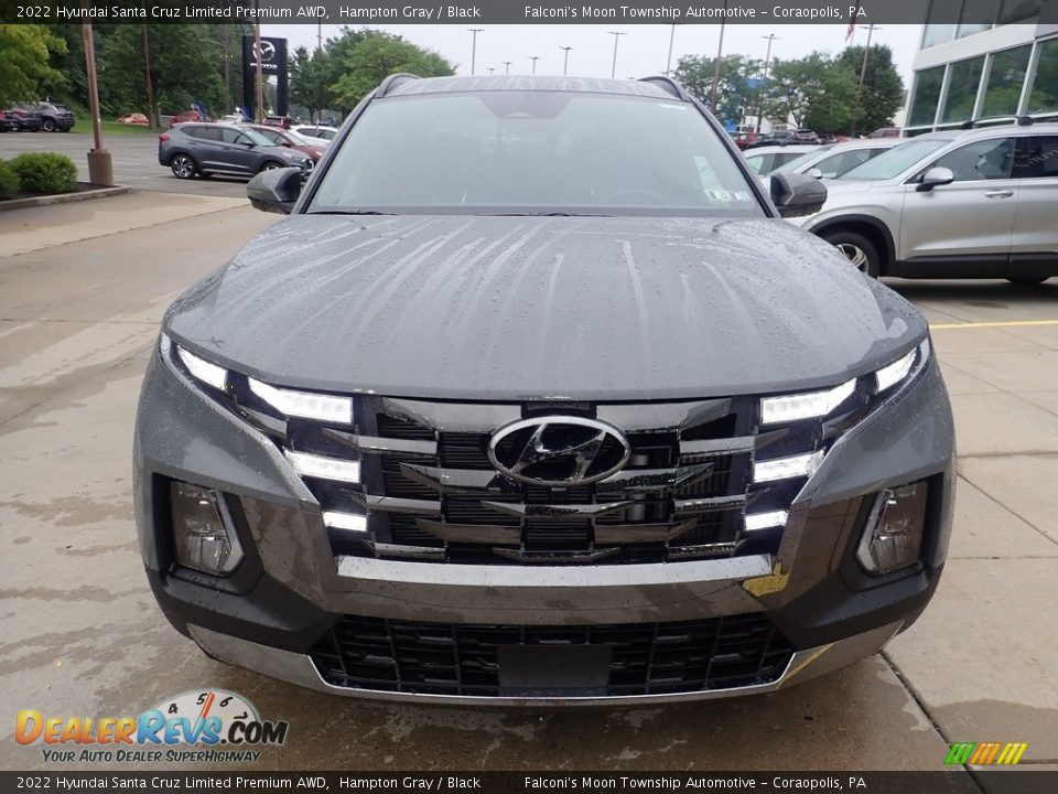 2022 Hyundai Santa Cruz Limited Premium AWD Hampton Gray / Black Photo #8