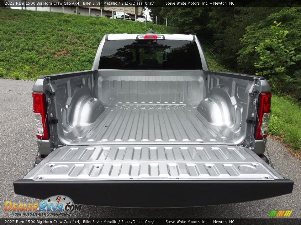 2022 Ram 1500 Big Horn Crew Cab 4x4 Billet Silver Metallic / Black/Diesel Gray Photo #8