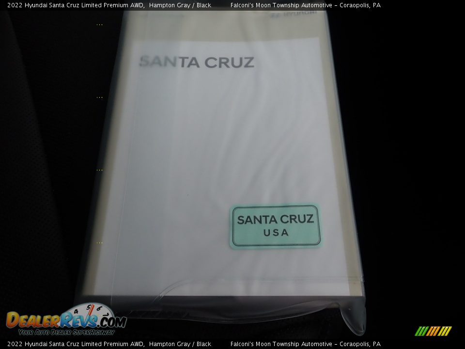2022 Hyundai Santa Cruz Limited Premium AWD Hampton Gray / Black Photo #14