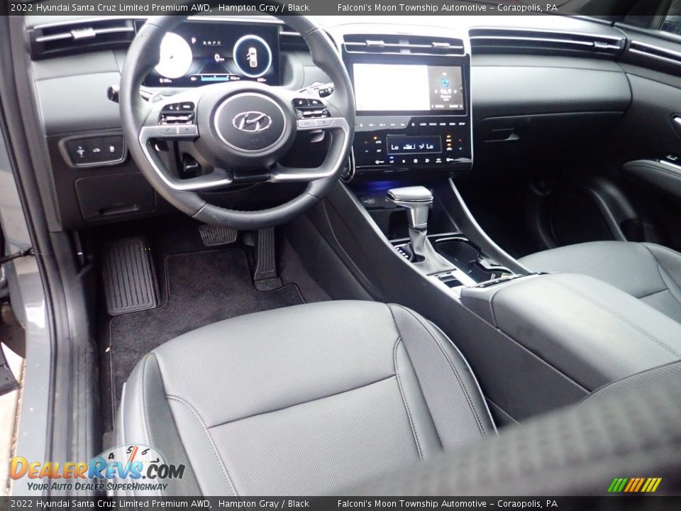 Black Interior - 2022 Hyundai Santa Cruz Limited Premium AWD Photo #19