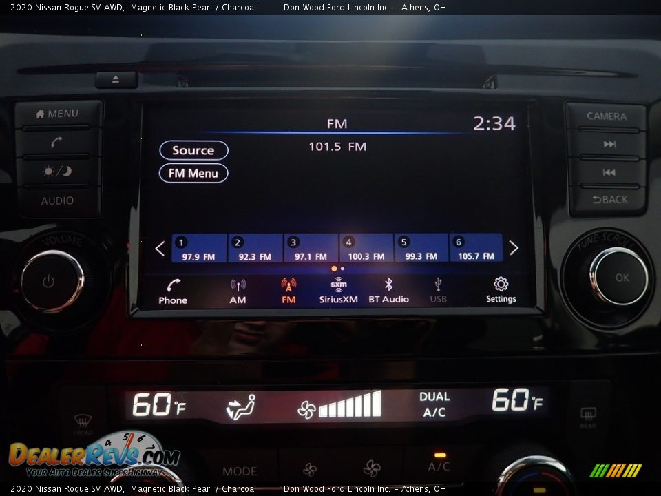 2020 Nissan Rogue SV AWD Magnetic Black Pearl / Charcoal Photo #28