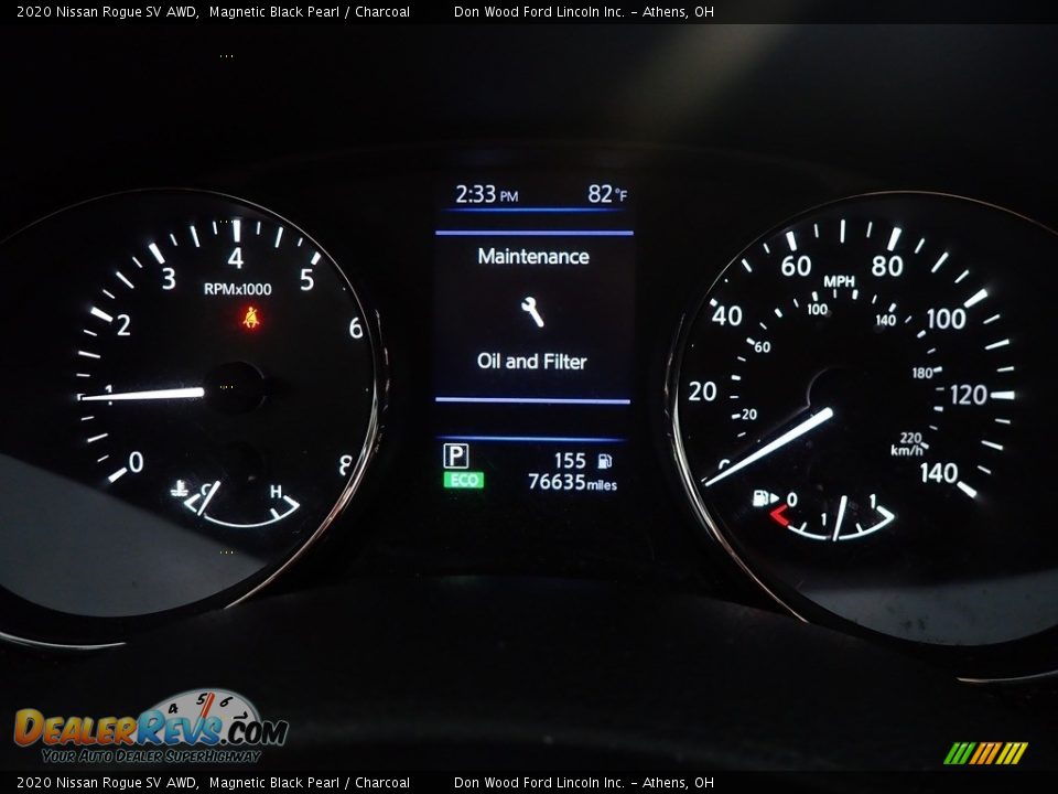 2020 Nissan Rogue SV AWD Magnetic Black Pearl / Charcoal Photo #30