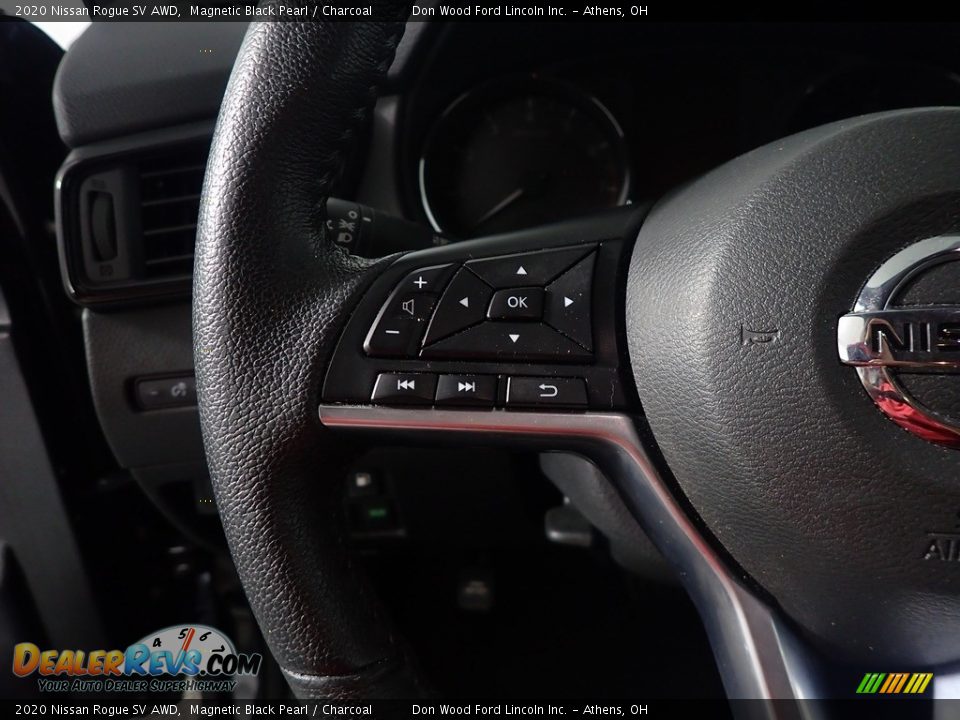 2020 Nissan Rogue SV AWD Magnetic Black Pearl / Charcoal Photo #31