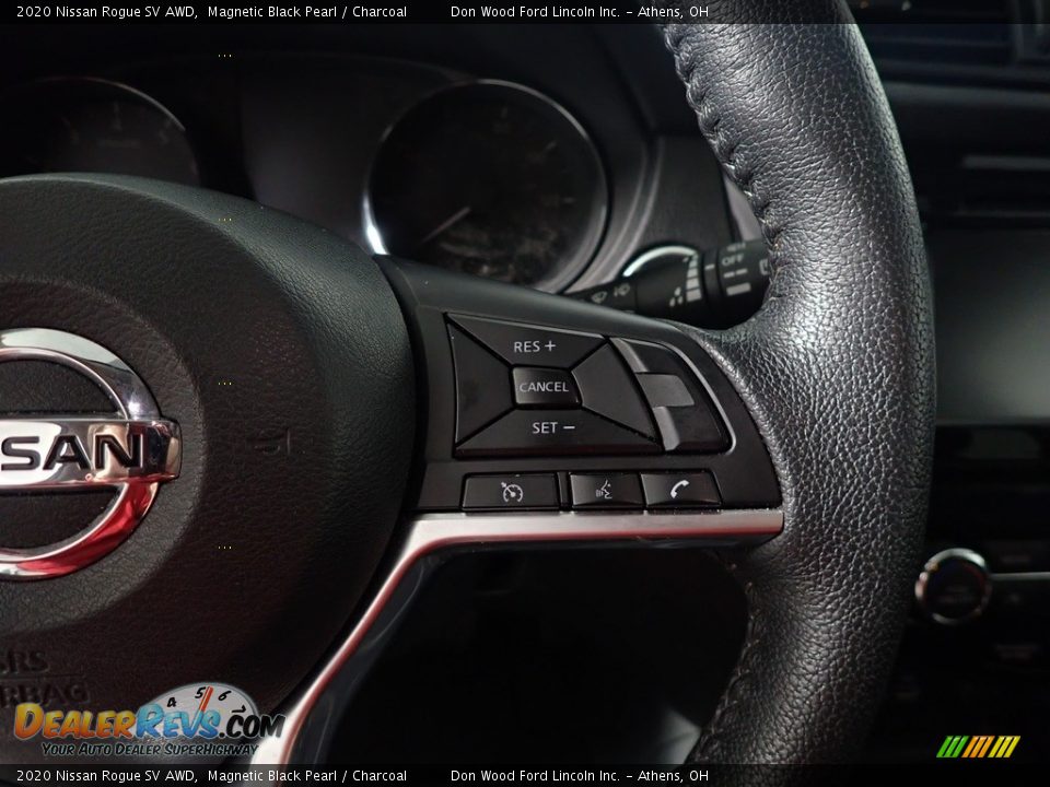 2020 Nissan Rogue SV AWD Magnetic Black Pearl / Charcoal Photo #32
