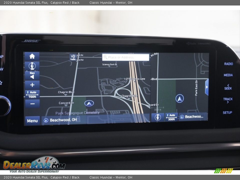 2020 Hyundai Sonata SEL Plus Calypso Red / Black Photo #10