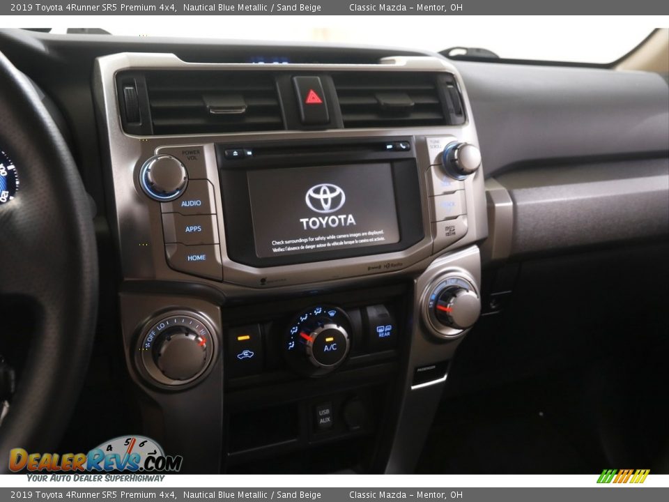 2019 Toyota 4Runner SR5 Premium 4x4 Nautical Blue Metallic / Sand Beige Photo #9