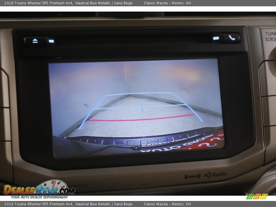 2019 Toyota 4Runner SR5 Premium 4x4 Nautical Blue Metallic / Sand Beige Photo #12