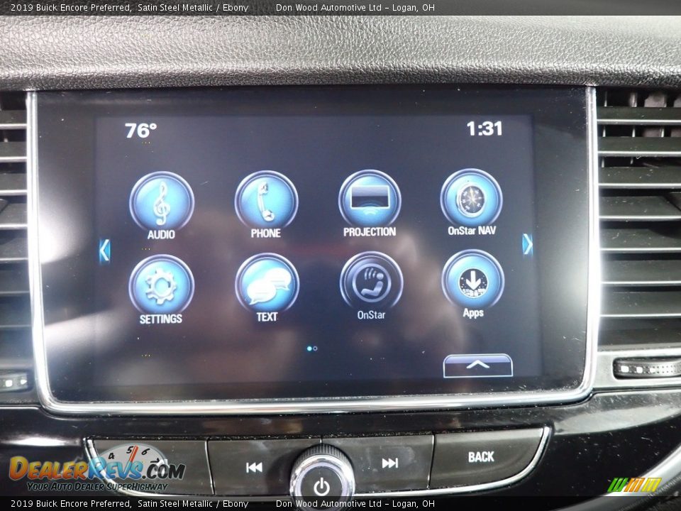 2019 Buick Encore Preferred Satin Steel Metallic / Ebony Photo #2