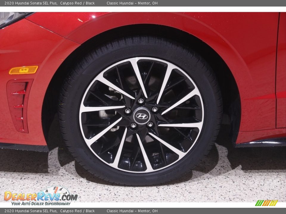 2020 Hyundai Sonata SEL Plus Calypso Red / Black Photo #22
