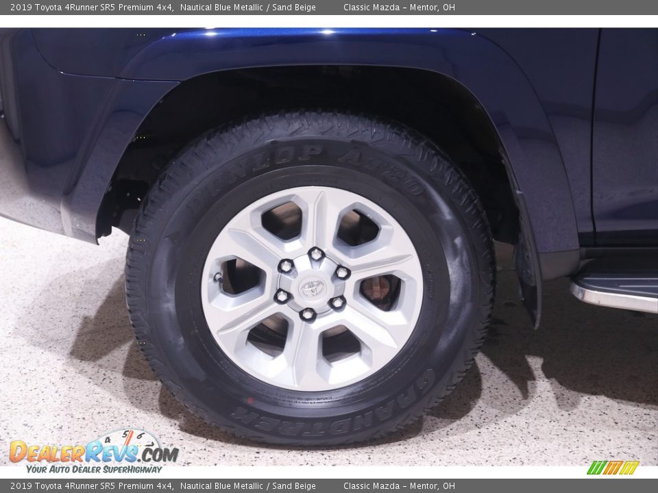 2019 Toyota 4Runner SR5 Premium 4x4 Nautical Blue Metallic / Sand Beige Photo #21