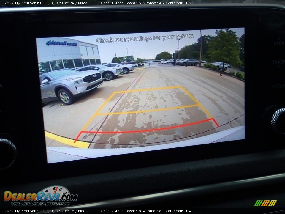 2022 Hyundai Sonata SEL Quartz White / Black Photo #20