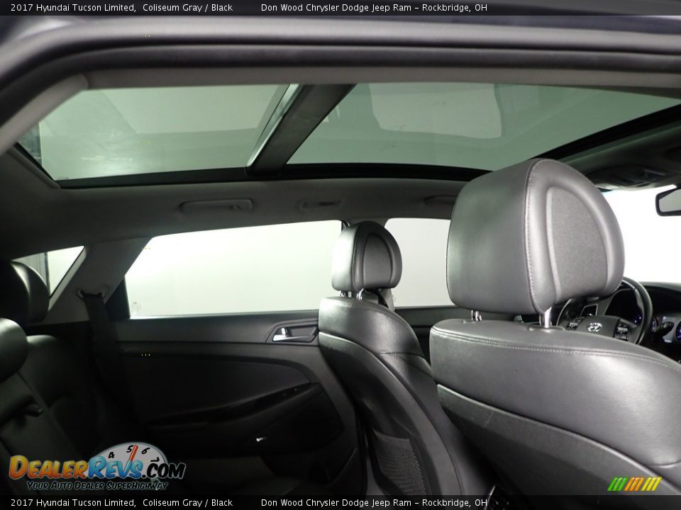 2017 Hyundai Tucson Limited Coliseum Gray / Black Photo #5